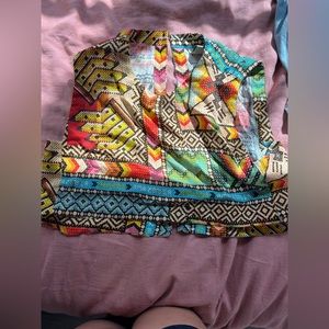 FARM Rio open back crop top size L